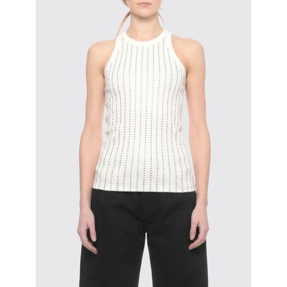 The Attico Top Woman White